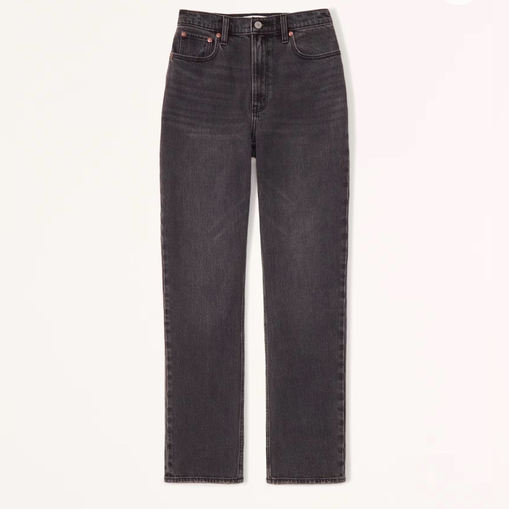 Abercrombie Ultra High Rise 90s Straight Jeans - Size 31/12XL